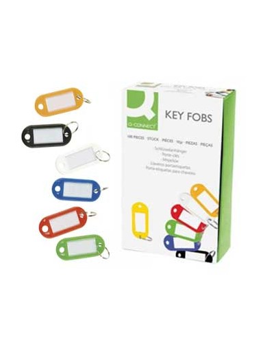 Porta Chaves Cor Sortidas Pack 100un