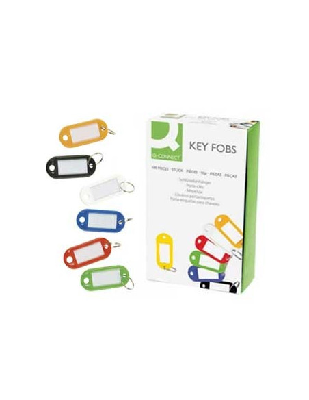 Porta Chaves Cor Sortidas Pack 100un