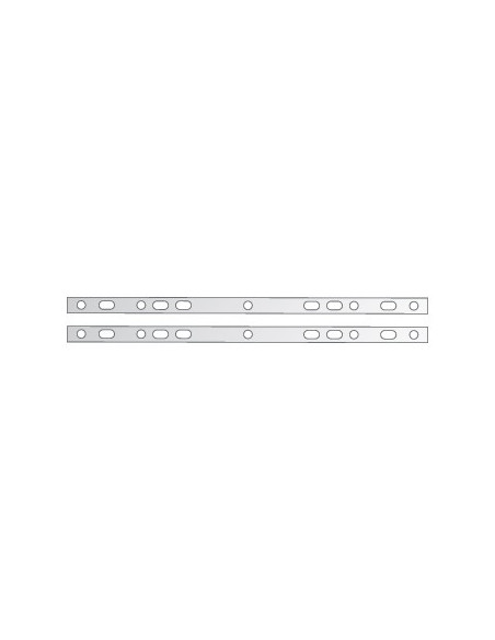 Tira Adesiva Arquivo com Furacao (297mm)  Pack 48un