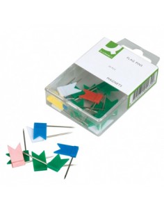 Sinalizadores (20un) Bandeiras Cores Sortidas (02039)