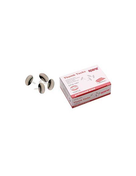 Pioneses Niquelados Diametro 9mm Epene Cx100un