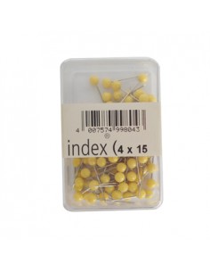 Sinalizadores Amarelos Redondos 4/15 100uni