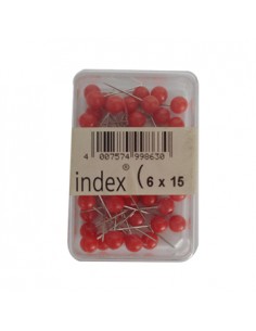 Sinalizadores Vermelhos Redondos 6/15 50uni