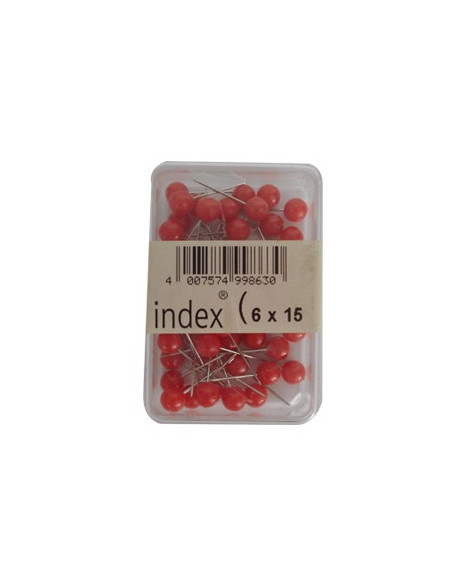 Sinalizadores Vermelhos Redondos 6/15 50uni