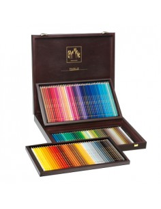 Lápis Cor Caran DAche Pablo  Cx Madeira 120 Cores