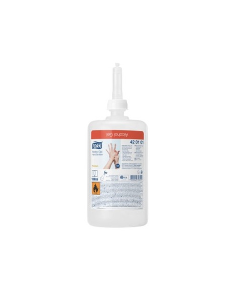 Alcool Desinfetante Maos TORK S1 1000 Servicos - 6un