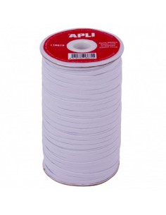Elástico Fio Bobine Apli Branco 5mmx100m 1un