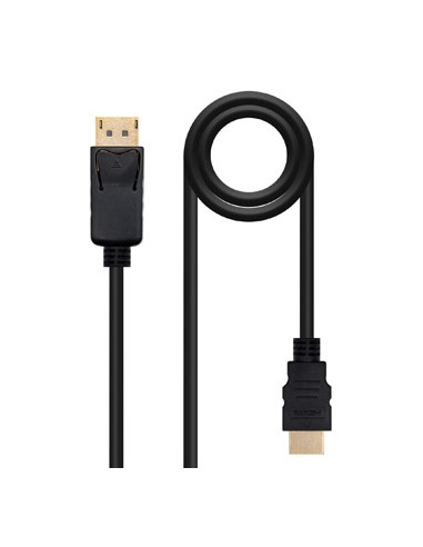 Cabo DisplayPort Macho / HDMI Macho 2m