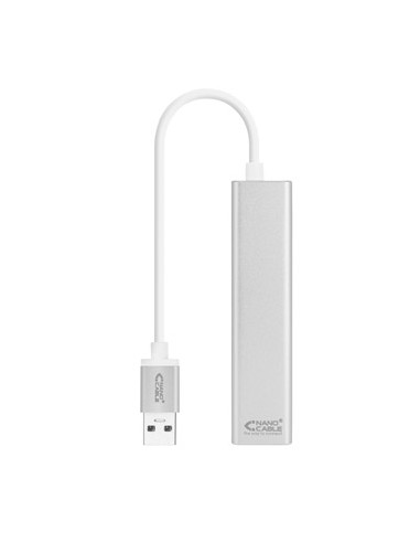 Adaptador USB-A 3.0 / Ethernet Gigabit + 3x USB 15cm