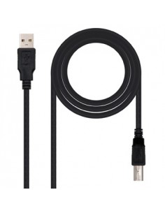 Cabo USB-A Macho / USB-B Macho 1,8m