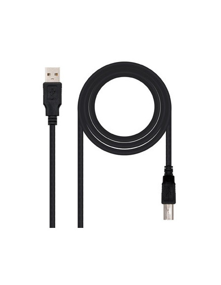 Cabo USB-A Macho / USB-B Macho 1,8m