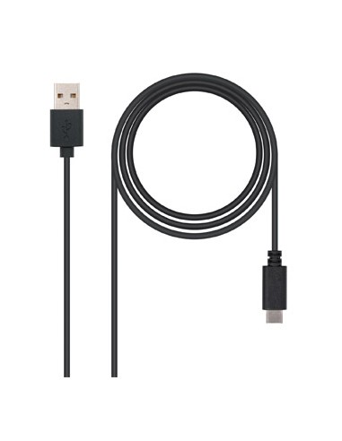 Cabo USB 2.0 A Macho / USB-C Macho 1m