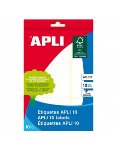 Etiquetas 34x53 Apli 10 Folhas 200un