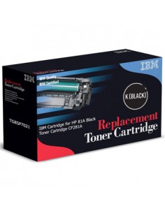 Toner IBM p/HP Laserjet 81A Enterprise M630 (CF281A) Preto