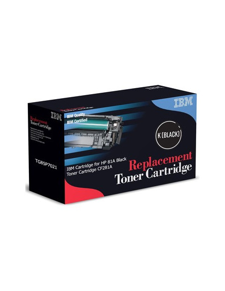 Toner IBM p/HP Laserjet 81A Enterprise M630 (CF281A) Preto