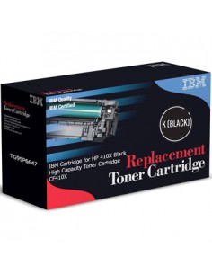 Toner IBM p/HP Laserjet 410X Pro M470 (CF410X)Alta Cap Preto
