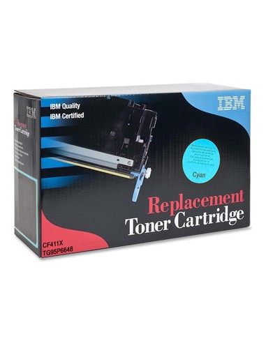 Toner IBM p/HP Laserjet 411X Pro M470 (CF411X)Alta Cap Azul