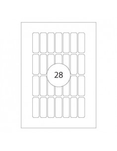 Etiquetas 13x40 Apli 01637 10 Folhas A5 280un