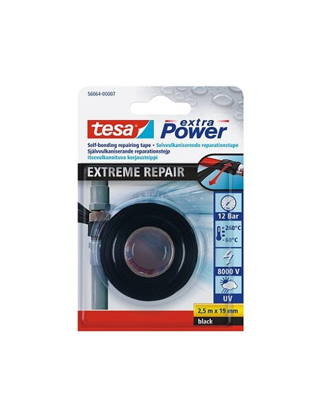 Fita Adesiva Tesa Extreme Repair 19mmx2,5m Transparente