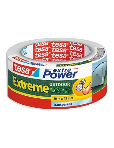 Fita Adesiva Tecido Tesa Extra Power 48mmx20m Transparente