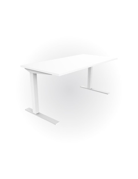 Secretária Metal Linha Emme 1200x800x750 Branco