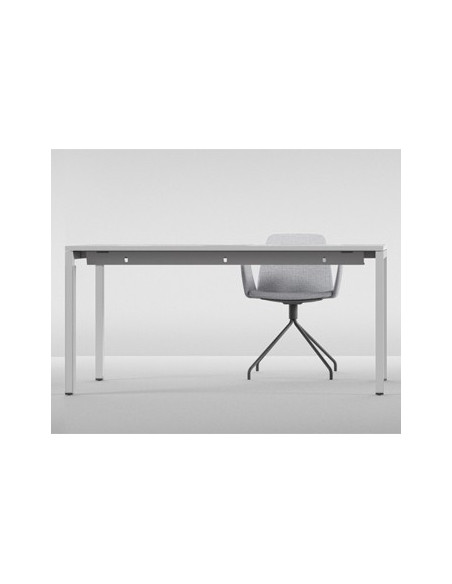 Secretária Metal Linha Minima 1200X800X750 Branco