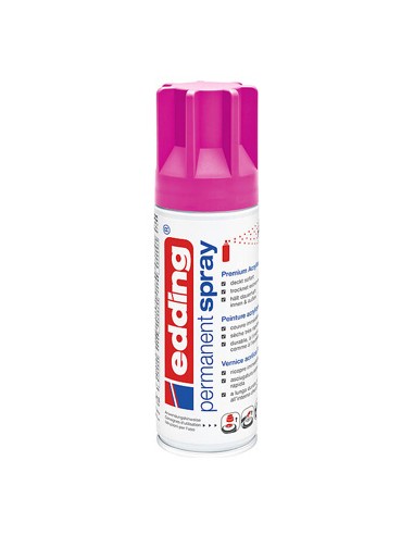 Tinta Acrílica Edding 5200 Spray 200ml Telemagenta