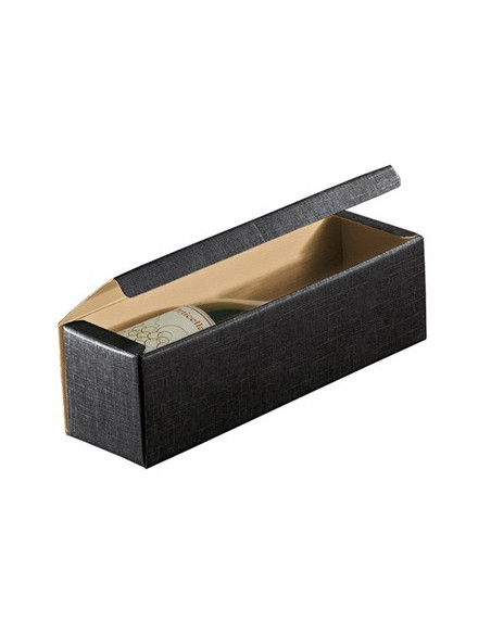 Caixa Cartão p/1 Garrafa Vinho 34x9x9cm 1un