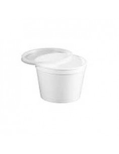 Caixa Alimentar PP Plástico Redonda 500ml 50un