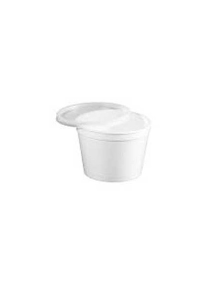 Caixa Alimentar PP Plástico Redonda 500ml 50un