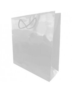 Saco Papel Branco 54x13x44cm c/Asa Cordao - 1un