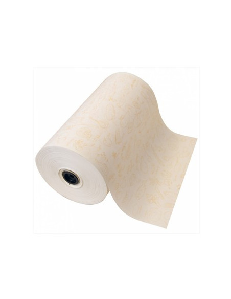 Rolo Papel Charcutaria 34cmx500mts Pergaminho 2un