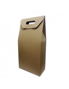 Caixa Cartão p/2 Garrafas Vinho 200x100x410mm