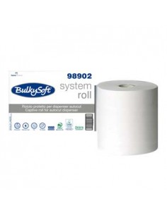 Rolo Toalhas Mão 250mtsx21cm 2Fls BulkySoft 6 Rolos