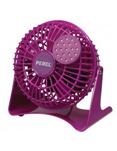 Ventoinha de Mesa 14W Ø10cm Roxo
