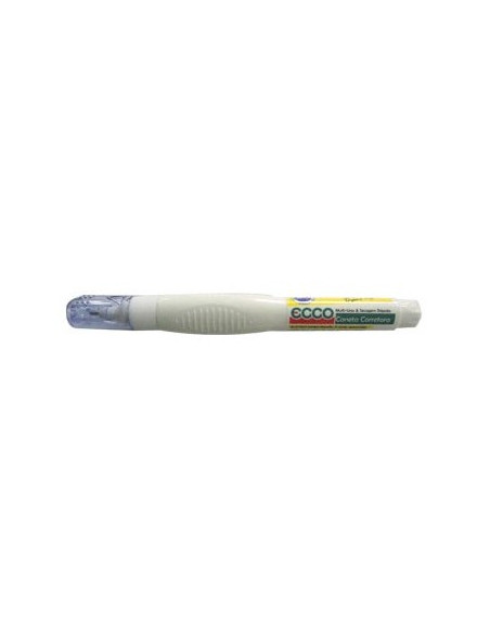 Corretor Caneta Ecco Ponta Metal Roller 7ml 1un
