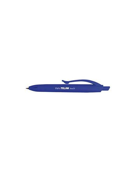 Esferografica Milan Mini P1 Touch Azul - 1un