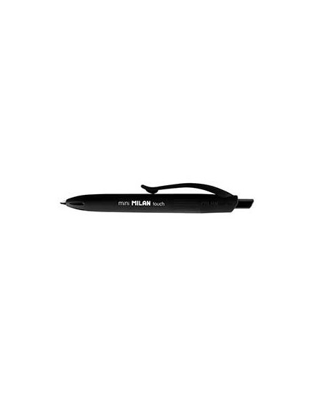 Esferografica Milan Mini P1 Touch Preto - 1un