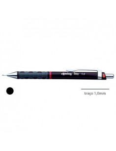 Lapiseira 1,0mm Rotring Tikky II Preto 1un
