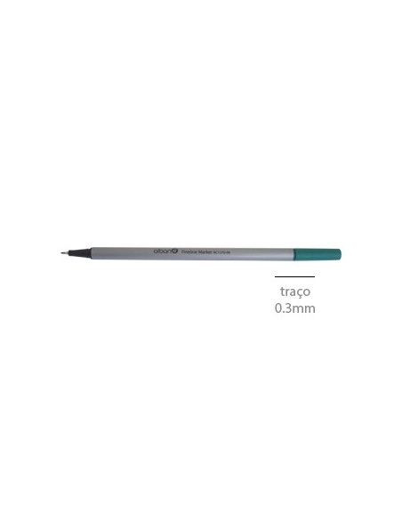 Marcador Ultra Fino Verde 0.3mm 1 unid.