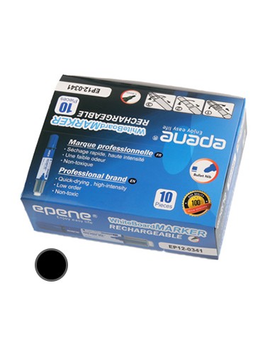 Recarga p/Marcador Quadros Brancos Epene EP00-5007 Preto