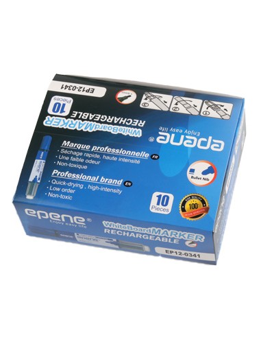 Recarga p/Marcador Quadros Brancos Epene EP00-5007 Azul