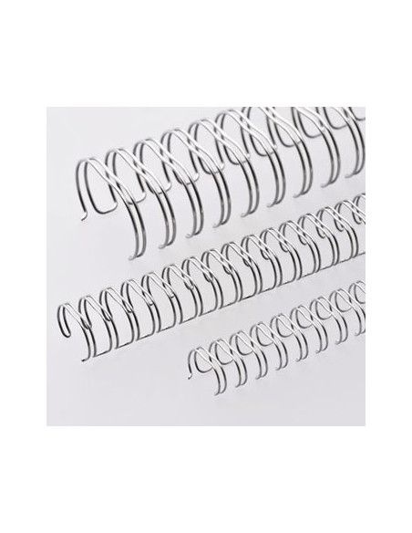 Argolas Metalicas Encadernar Passo 3:1 10mm Cx 100 Prata