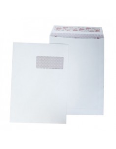 Envelopes Saco 229x324mm c/Janela Branco 90gr Autodex Cx250