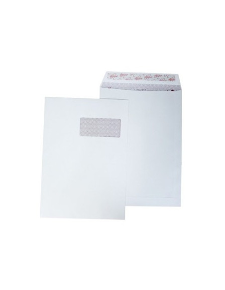 Envelopes Saco 229x324mm c/Janela Branco 90gr Autodex Cx250