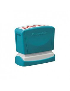 Carimbo 11x40mm Xstamper Quix Preto 1un., personalizado