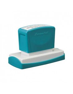 Carimbo 28x78mm Xstamper Quix Preto 1un., personalizado