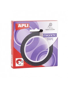 Fita Magnetica Flexivel Apli 2,5mts x19mm