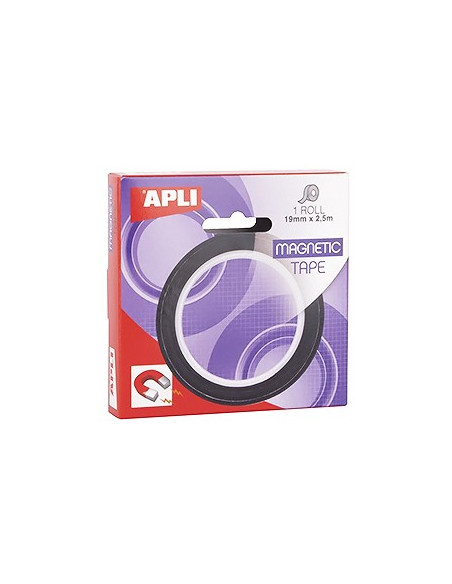 Fita Magnetica Flexivel Apli 2,5mts x19mm