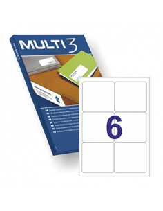 Etiquetas 99,1x93,1 Multi3 100 Folhas 600un